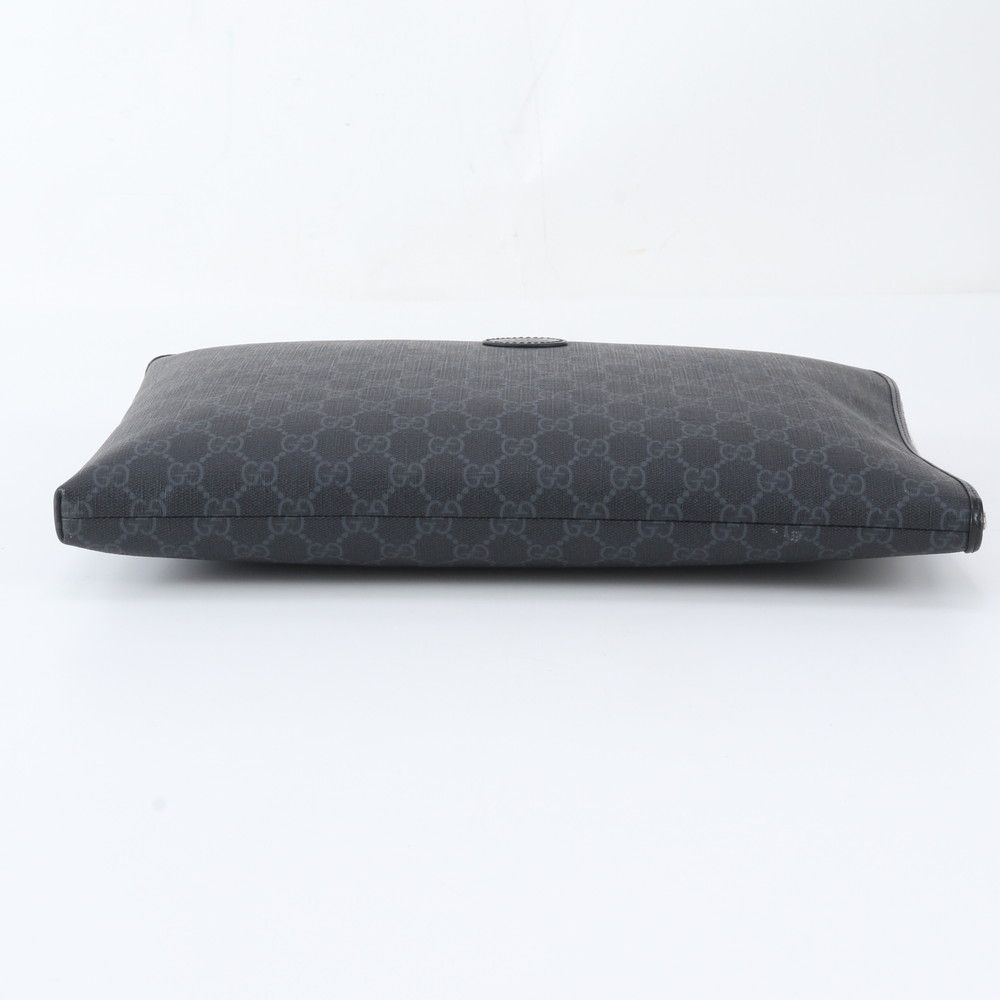 Gucci GG Supreme Leather Clutch Pouch Business — view 5
