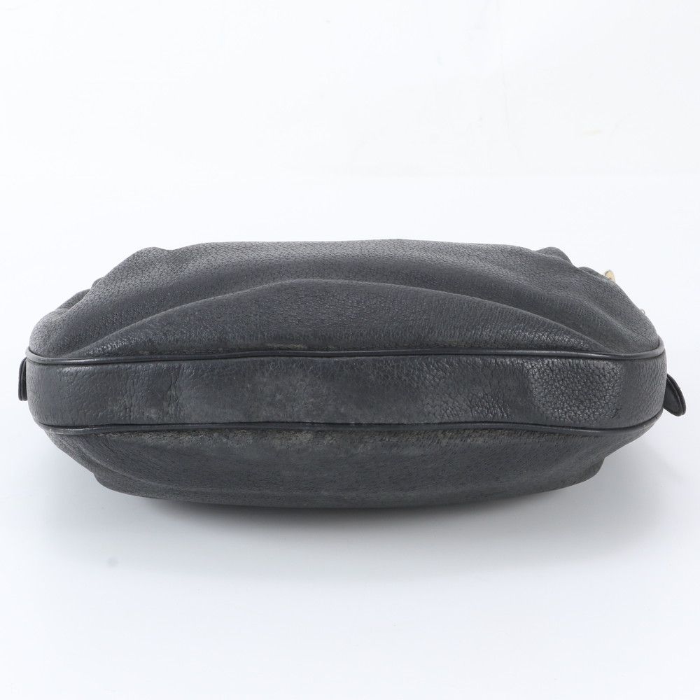 Gucci Vintage 001 256 Leather Shoulder Bag Black — view 6