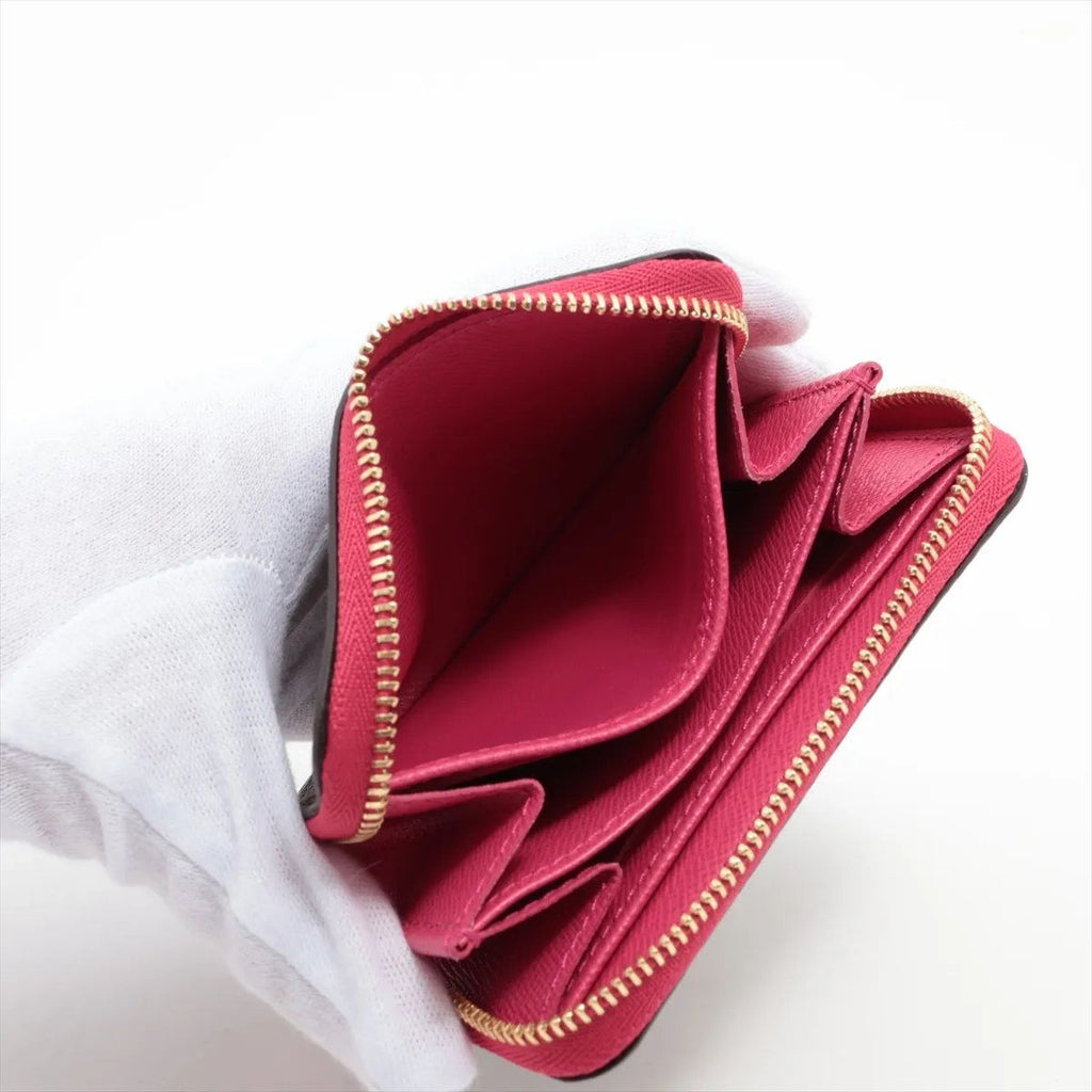 Louis Vuitton Monogram Zippy Coin Purse Leather Case — view 4