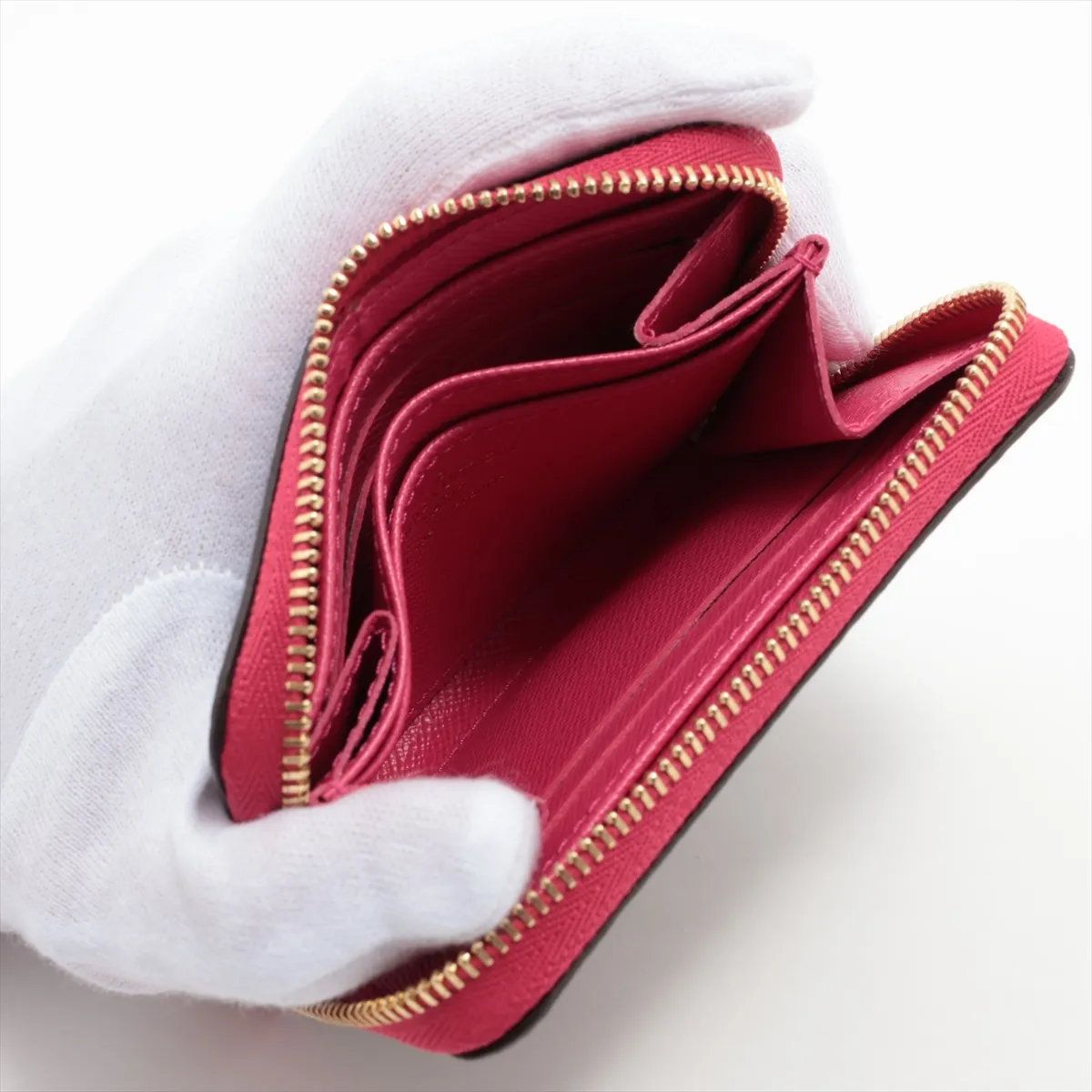 Louis Vuitton Monogram Zippy Coin Purse Leather Case — view 6