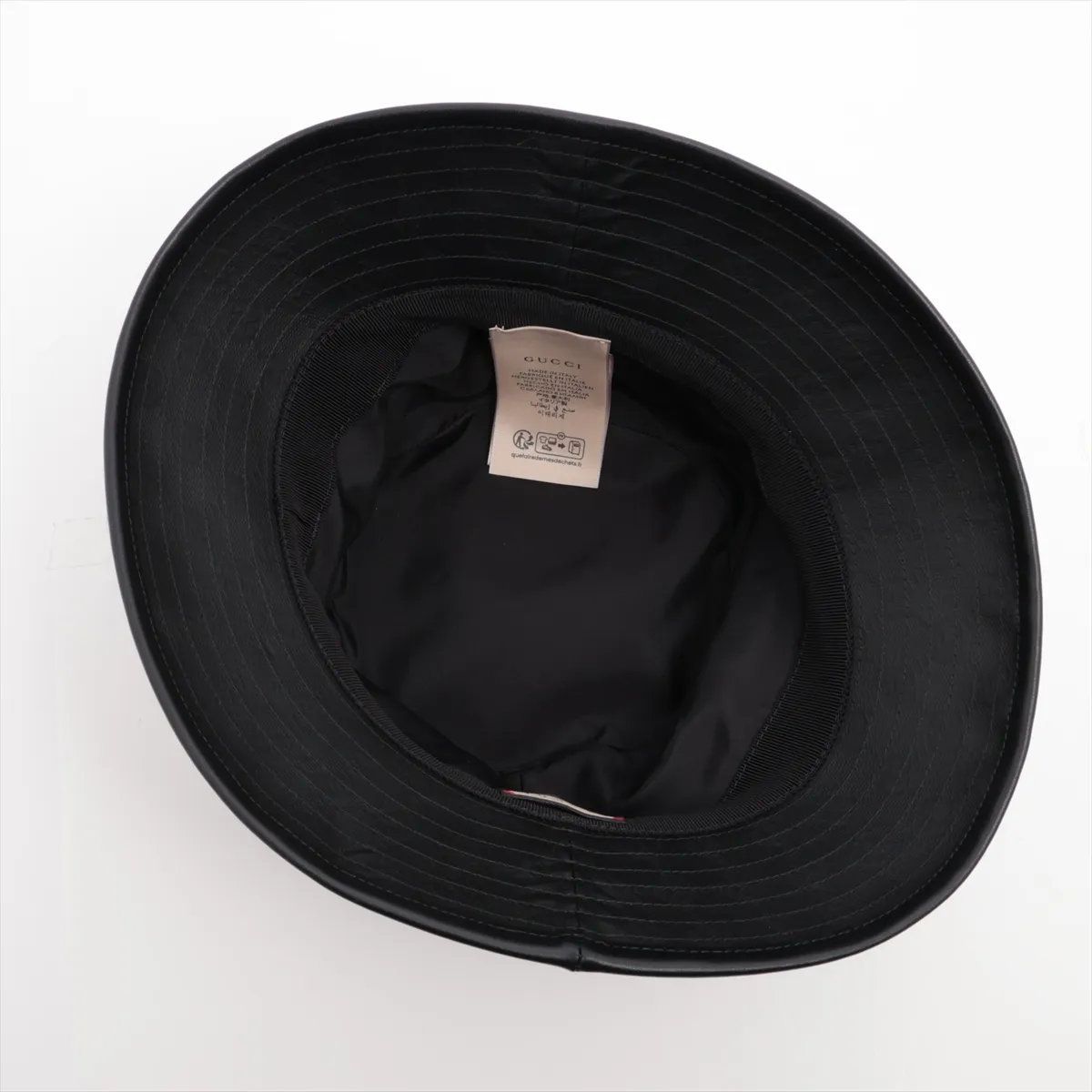 Gucci Tagged GG Crystal Bucket Hat M — view 4