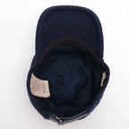 Gucci Tag Logo Felt Wool Baseball Cap M — view 4