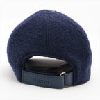 Gucci Tag Logo Felt Wool Baseball Cap M — view 3