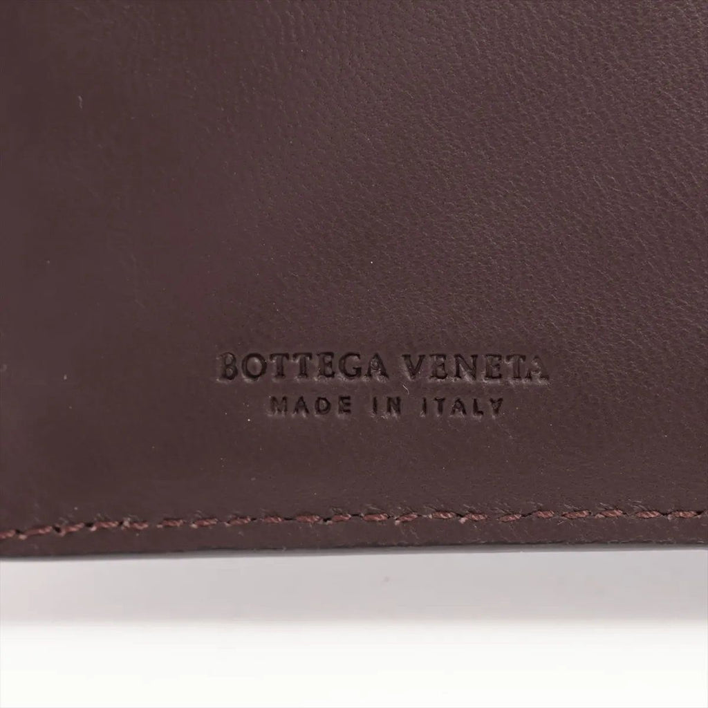 Bottega Veneta Intrecciato Leather Bifold Wallet Brown — view 8