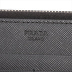 Prada Saffiano Leather Wallet Bifold Black — view 7