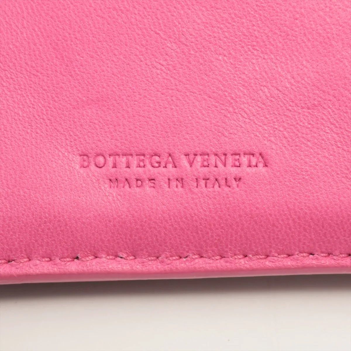 Bottega Veneta Intrecciato Wallet Bifold Brown — view 9