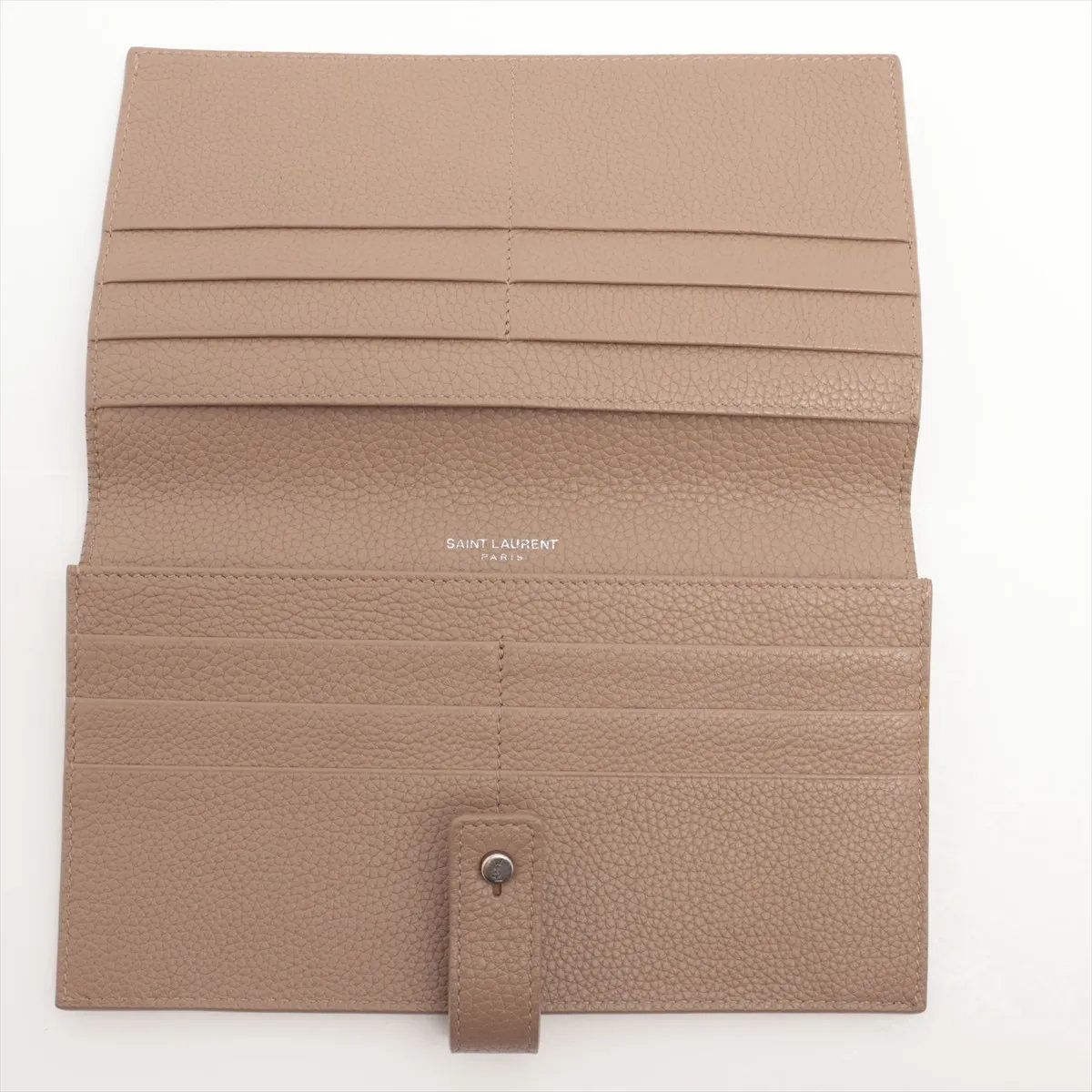 Saint Laurent Paris Leather Wallet Bifold Zip Around — view 3