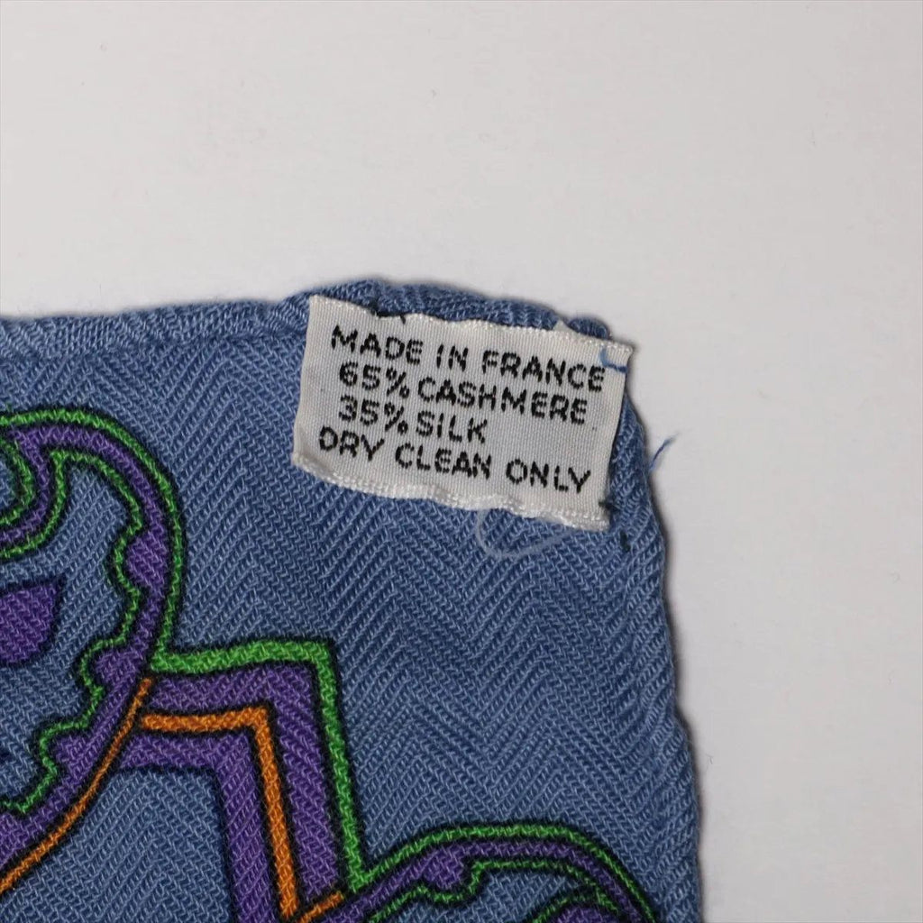 Hermes Carre Jean 140 Cashmere Silk Scarf — view 6