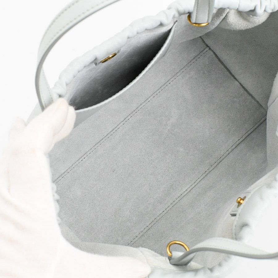 Celine Handbag Small Bag Drawstring Cuir Triomphe — view 4