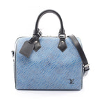 Louis Vuitton Handbag Speedy Bandouliere 25 2-Way Blue Leather