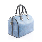 Louis Vuitton Handbag Speedy Bandouliere 25 2-Way Blue Leather — view 2