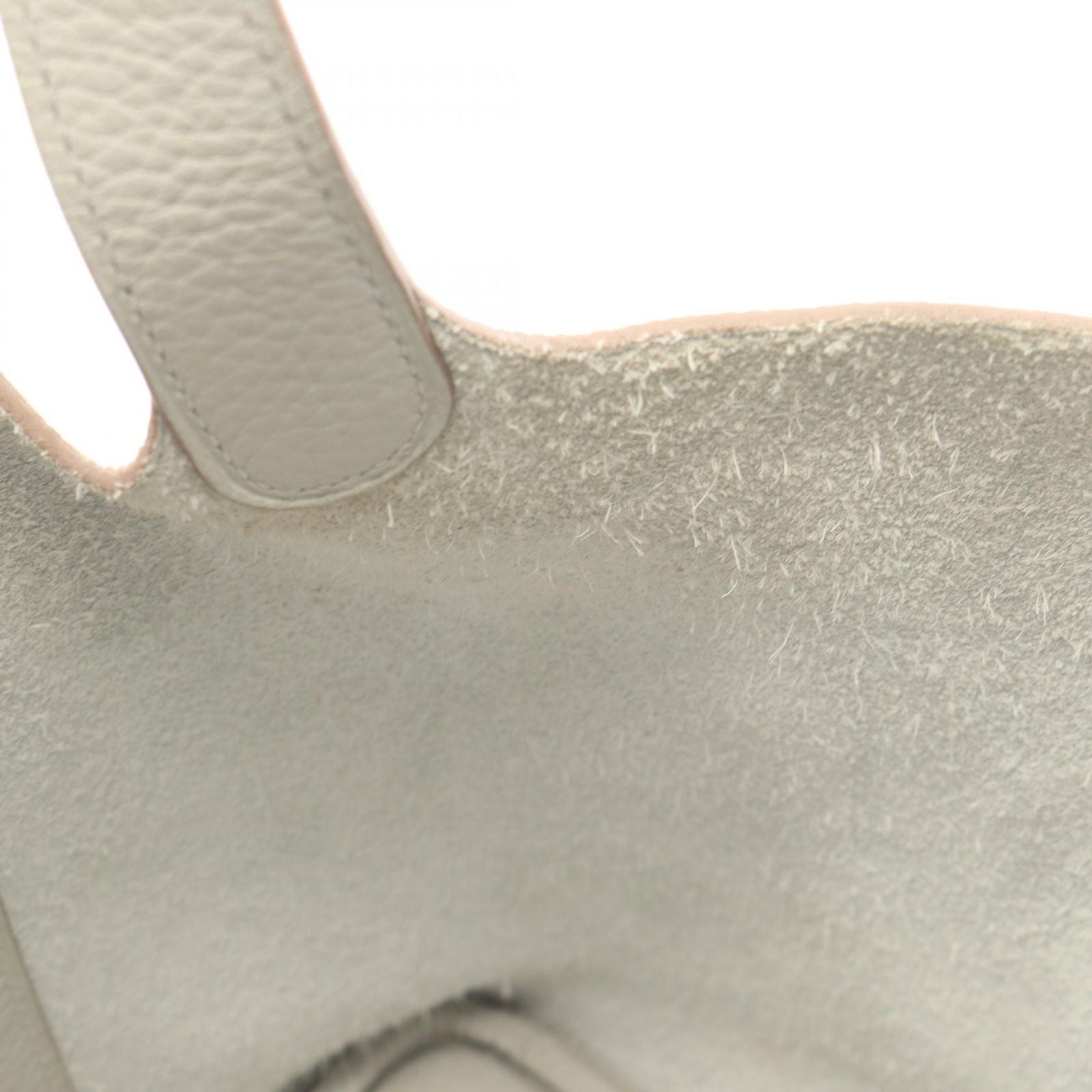 Hermes Handbag Picotin Lock PM Pearl Gray — view 6