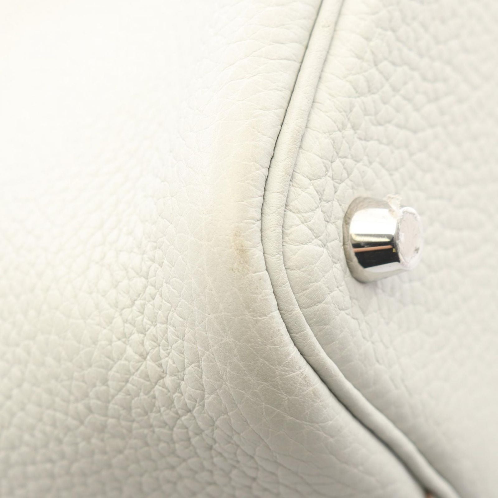 Hermes Handbag Picotin Lock PM Pearl Gray — view 9