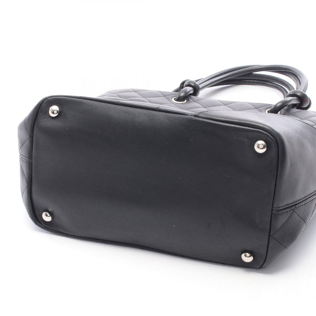 Chanel Tote Cambon Line Black Lambskin — view 9