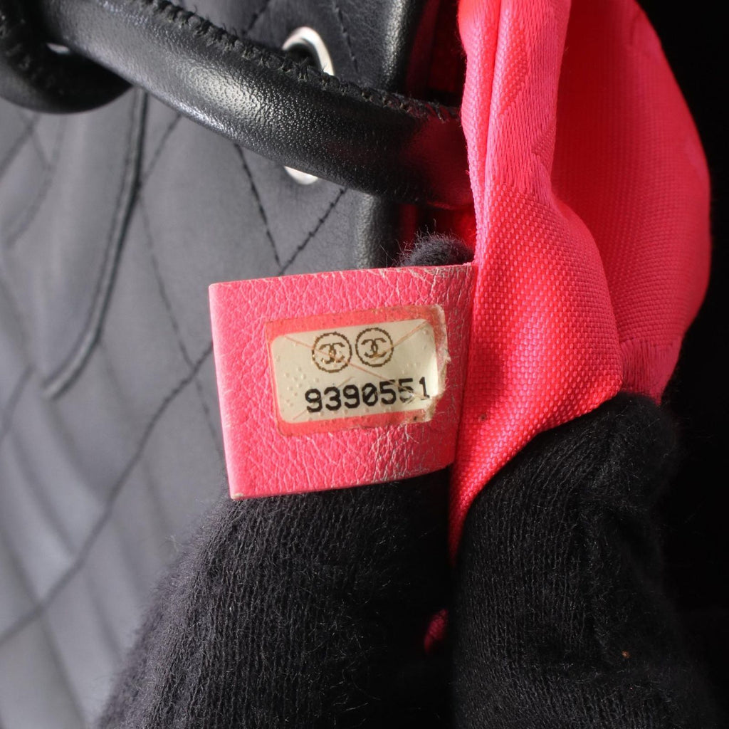 Chanel Tote Cambon Line Black Lambskin — view 5