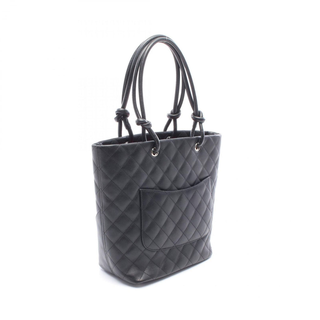 Chanel Tote Cambon Line Black Lambskin — view 2