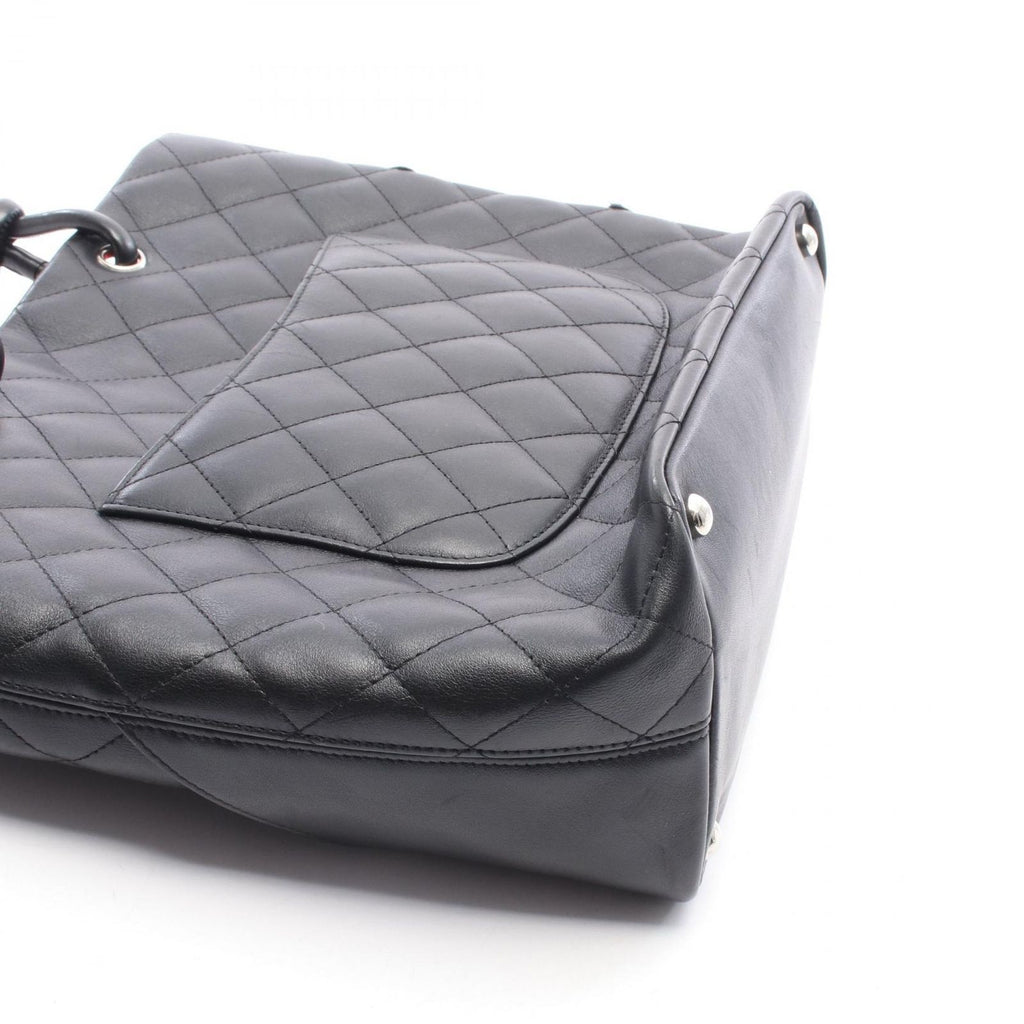 Chanel Tote Cambon Line Black Lambskin — view 7