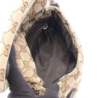 Gucci Handbag GG Canvas Sherry Line 2-Way Beige Dark Brown — view 3