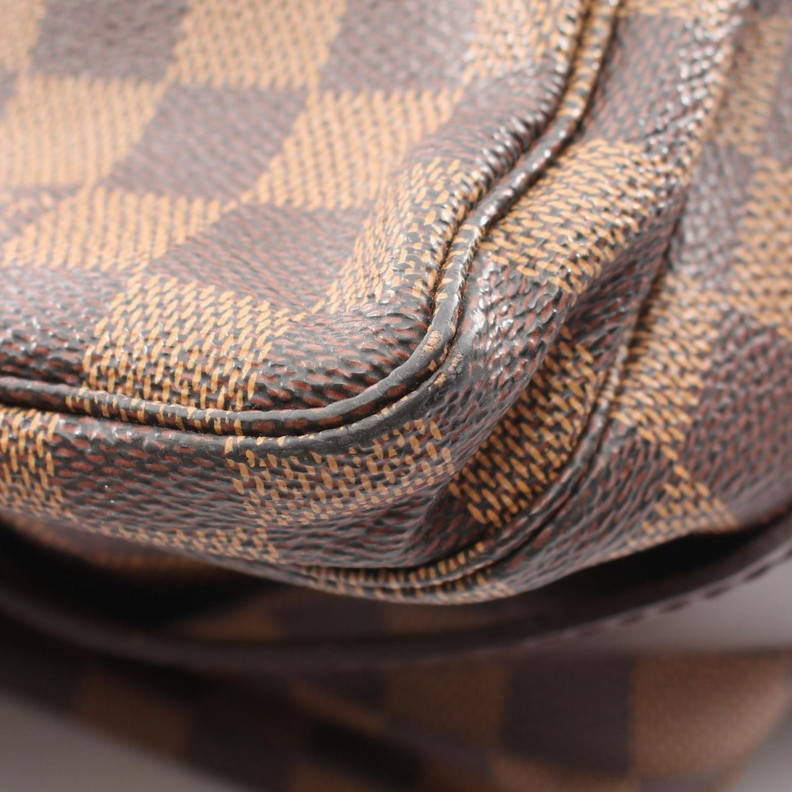 Louis Vuitton Shoulder Bag Naviglio Canvas Leather — view 9