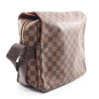 Louis Vuitton Shoulder Bag Naviglio Canvas Leather — view 2