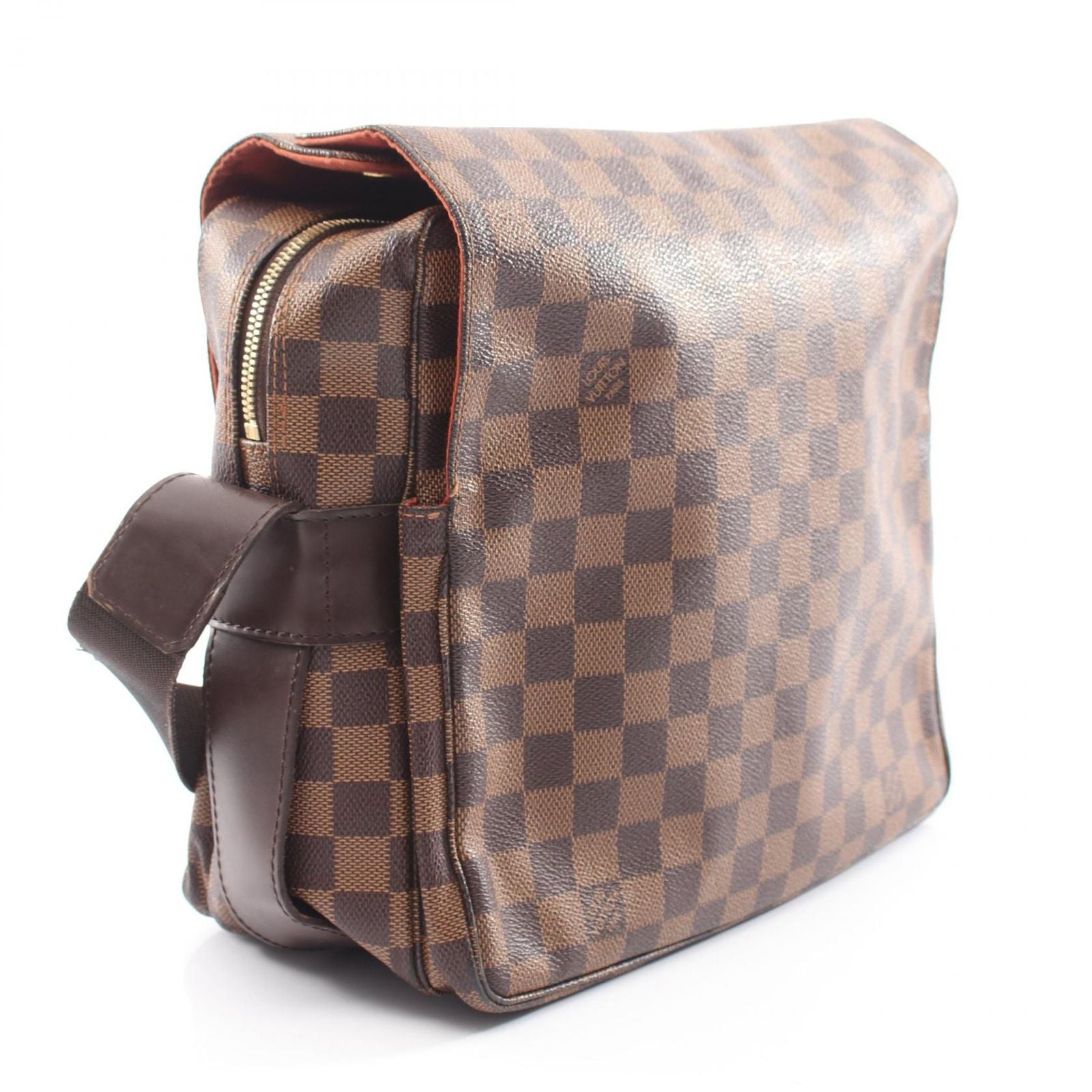 Louis Vuitton Shoulder Bag Naviglio Canvas Leather — view 2