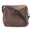Louis Vuitton Shoulder Bag Naviglio Canvas Leather