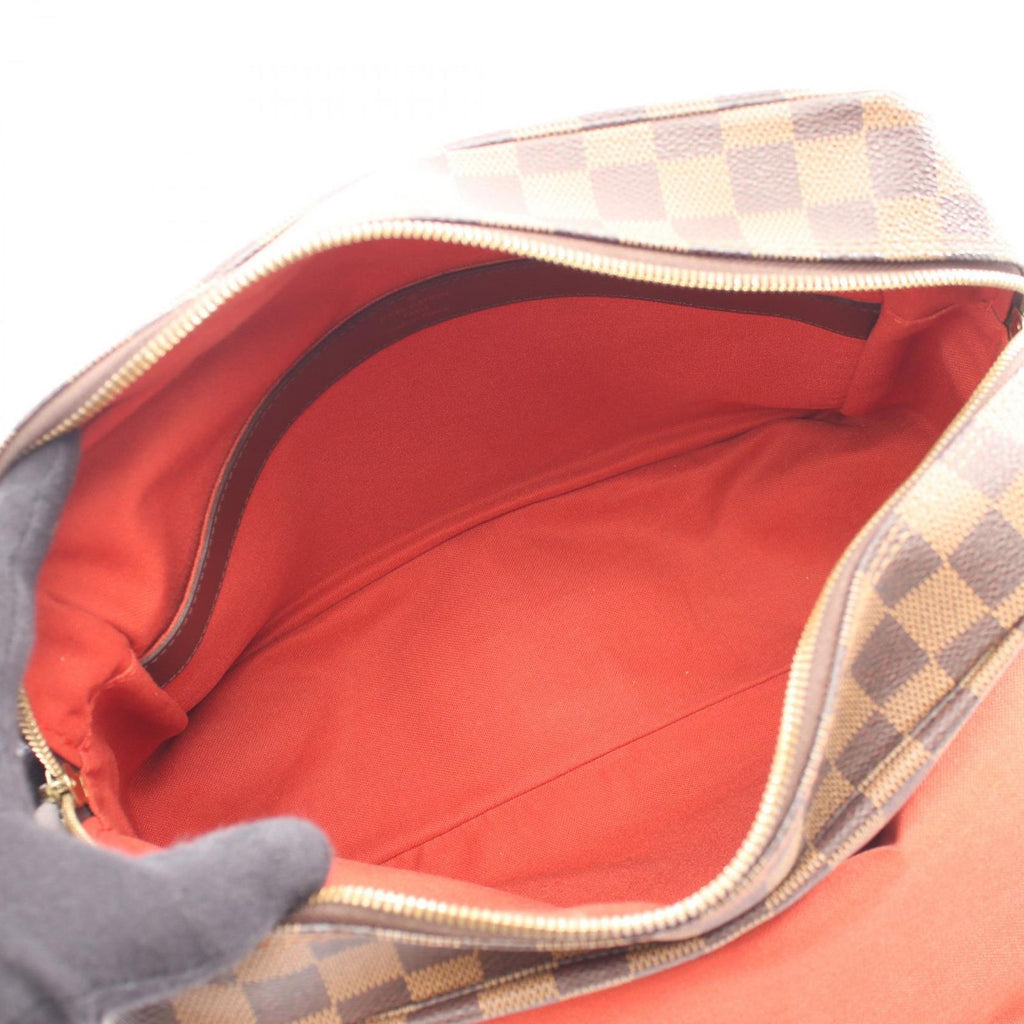 Louis Vuitton Shoulder Bag Naviglio Canvas Leather — view 3