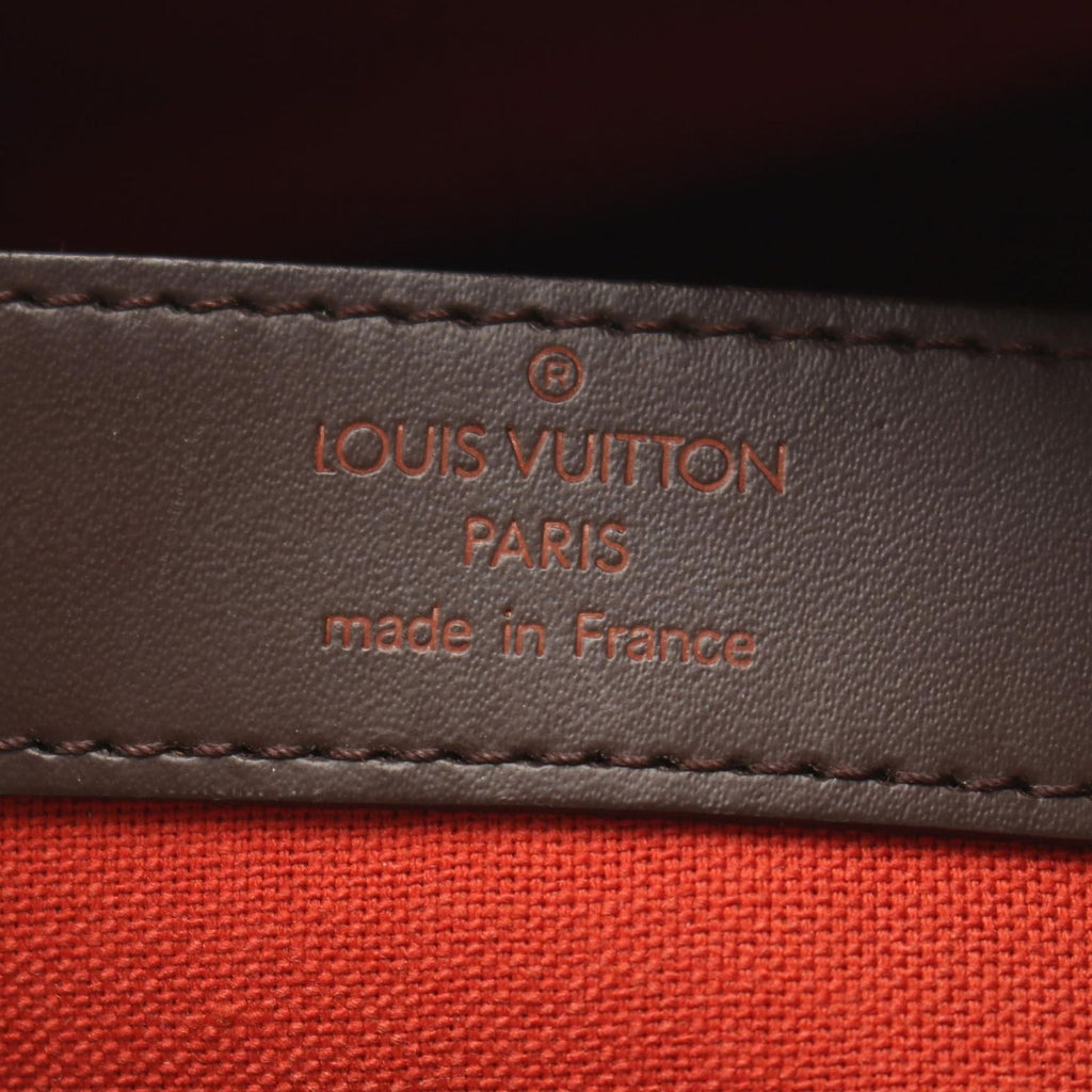 Louis Vuitton Shoulder Bag Naviglio Canvas Leather — view 4