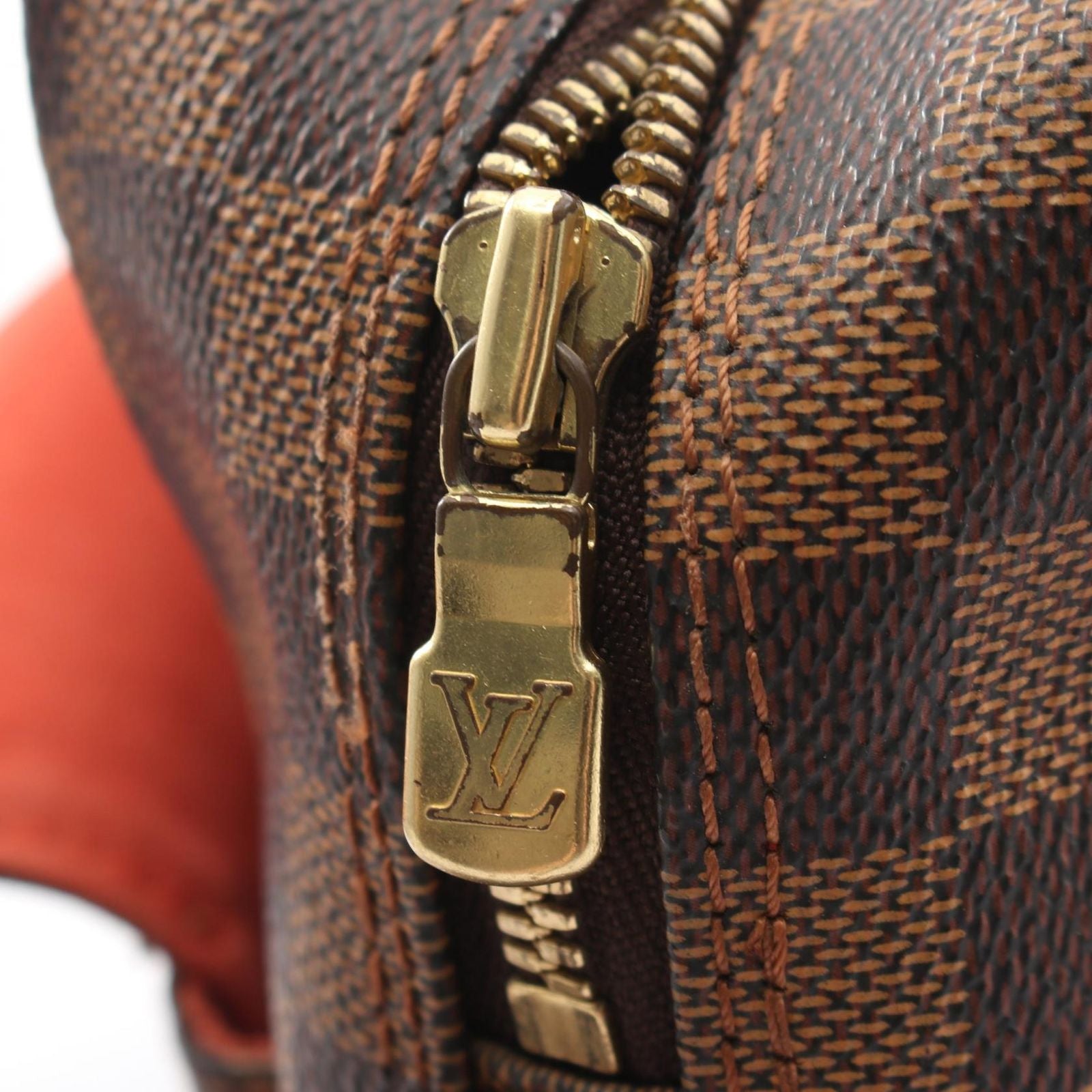 Louis Vuitton Shoulder Bag Naviglio Canvas Leather — view 6