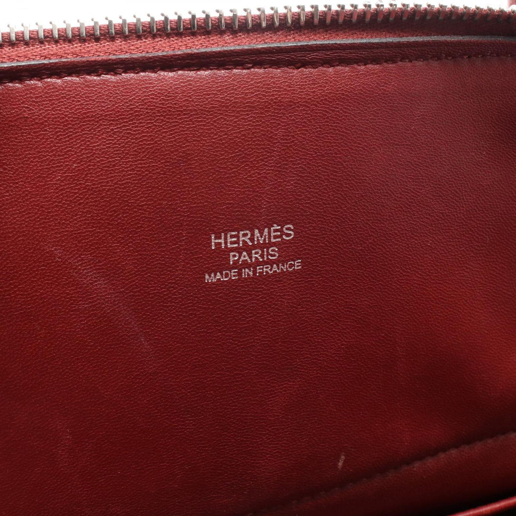 Hermes Handbag Bolide 31 2-Way Ruby Leather — view 4