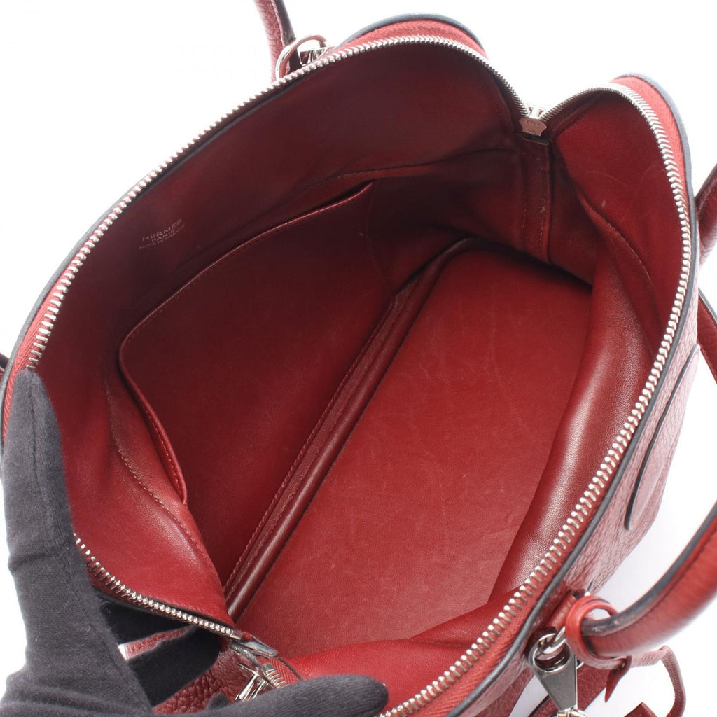 Hermes Handbag Bolide 31 2-Way Ruby Leather — view 3
