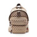 Gucci Backpack GG Canvas Beige Dark Brown