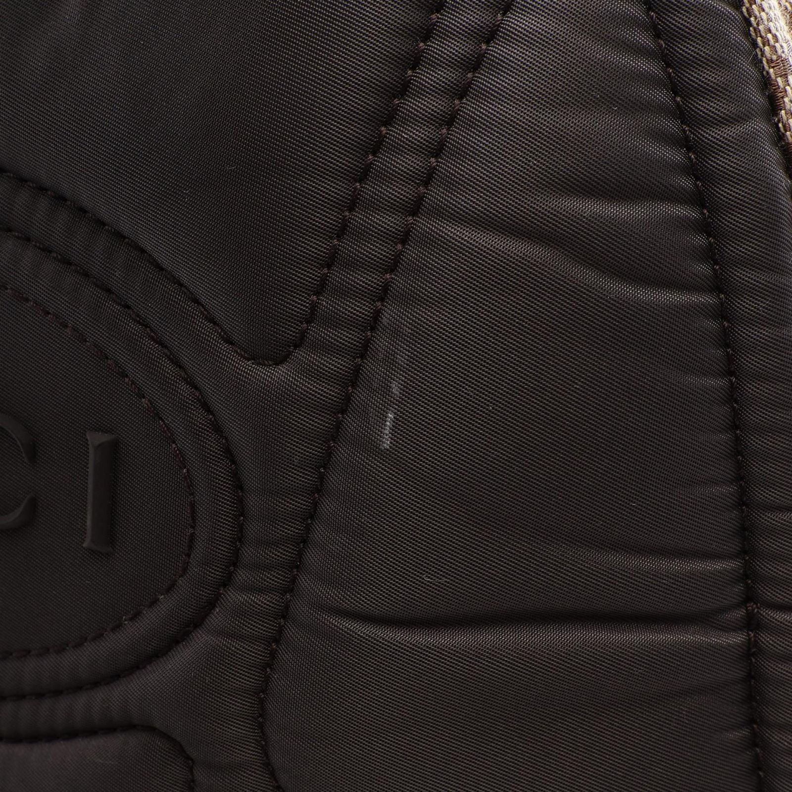 Gucci Backpack GG Canvas Beige Dark Brown — view 9