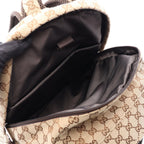 Gucci Backpack GG Canvas Beige Dark Brown — view 4