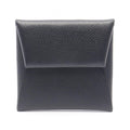 Hermes Coin Case Bastia Black Leather