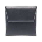 Hermes Coin Case Bastia Black Leather