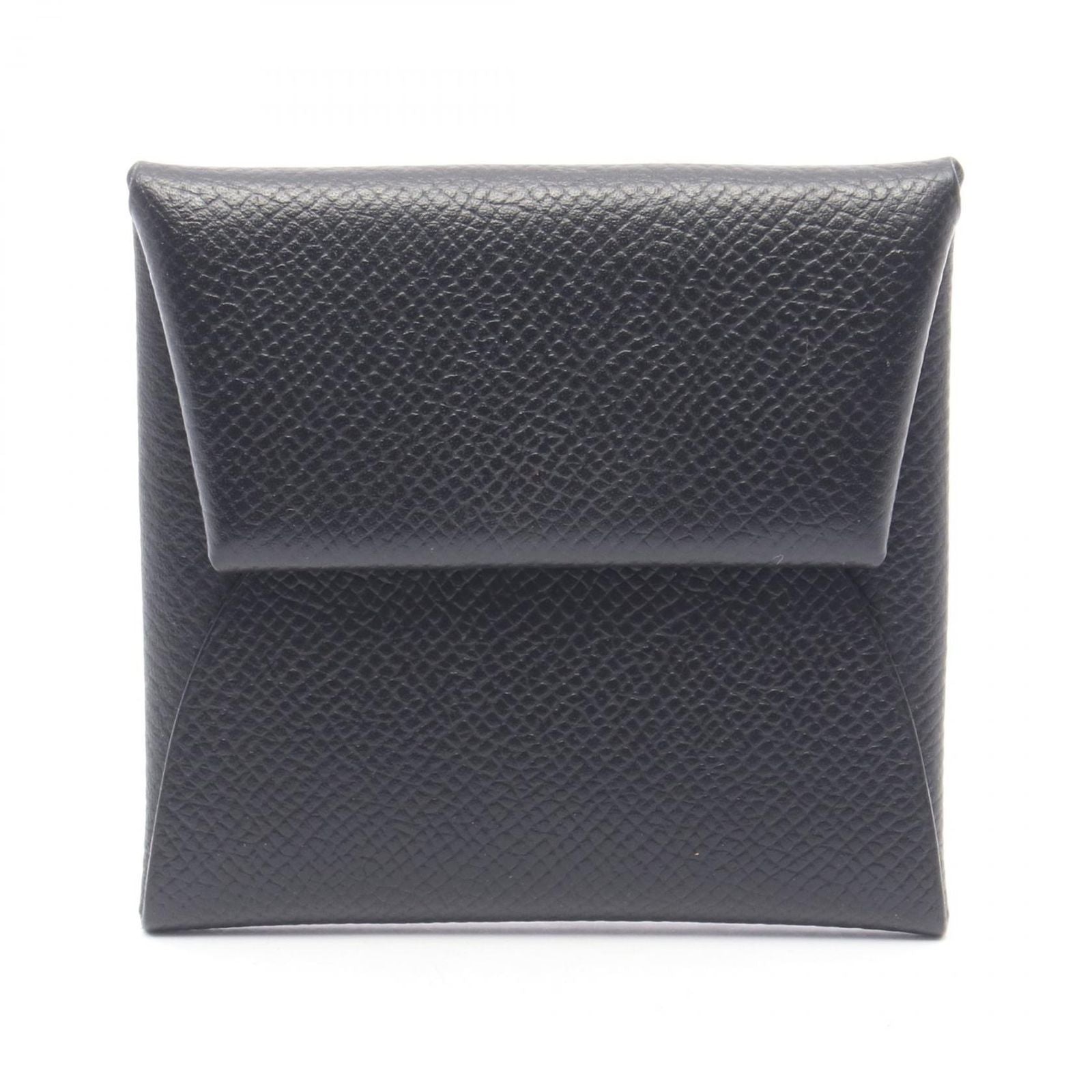 Hermes Coin Case Bastia Black Leather