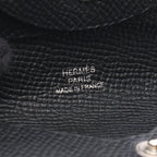 Hermes Coin Case Bastia Black Leather — view 5