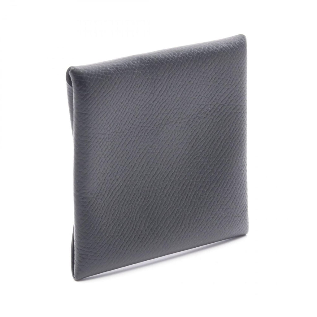 Hermes Coin Case Bastia Black Leather — view 2