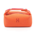Hermes Handbag Brid-a-brac PM 05 Orange Canvas Bride-a-Brac PM