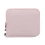 Hermes Round Wallet Azap Compact Silk in Movepel Leather Calf Azappu in