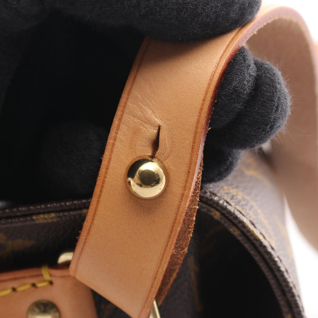 Louis Vuitton Shoulder Bag Cartouchiere GM Canvas Leather — view 8