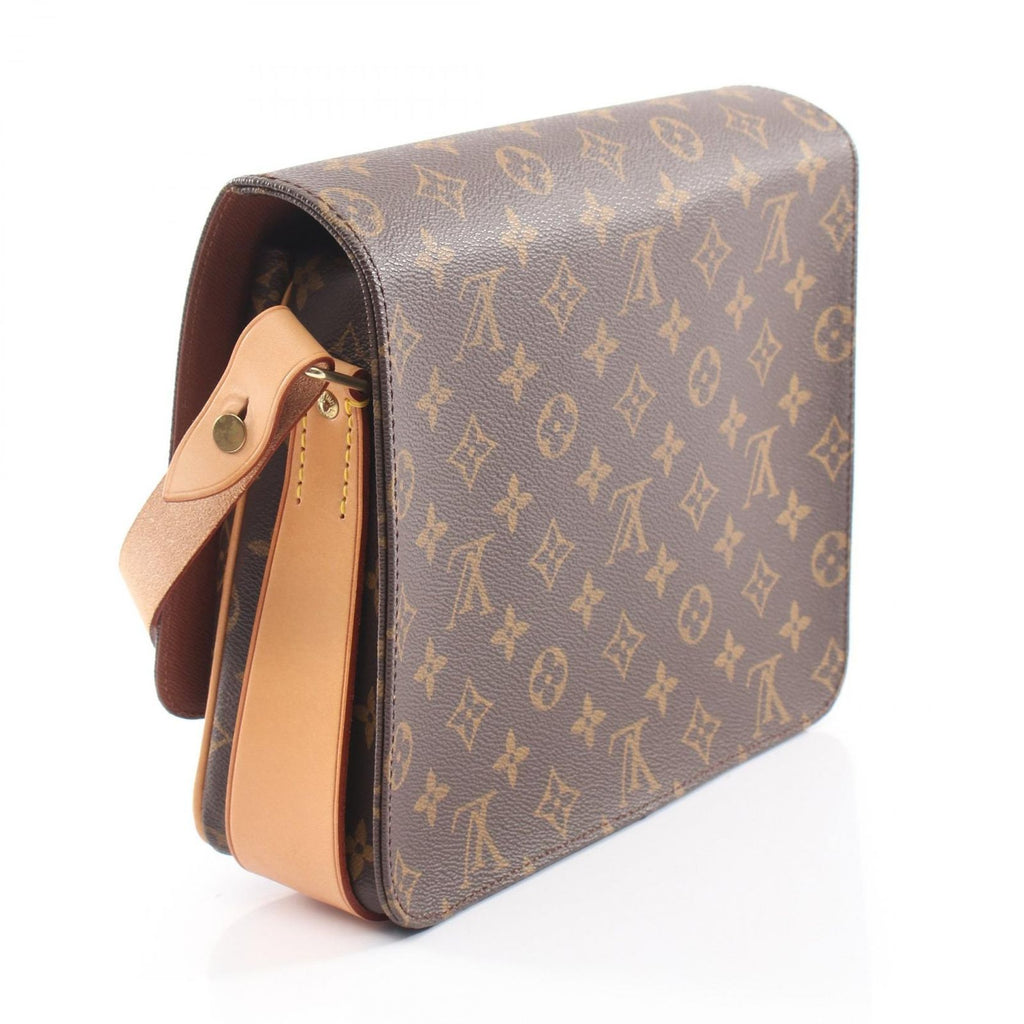 Louis Vuitton Shoulder Bag Cartouchiere GM Canvas Leather — view 2