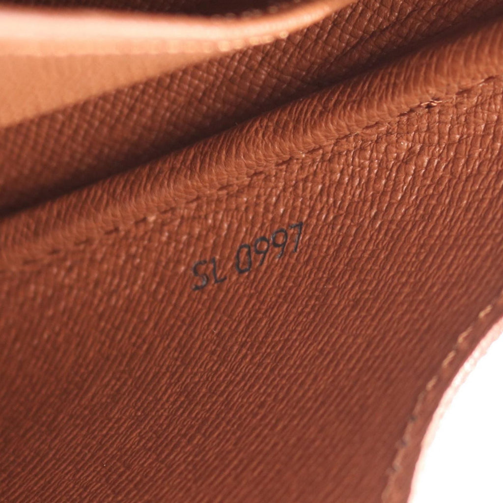 Louis Vuitton Shoulder Bag Cartouchiere GM Canvas Leather — view 5
