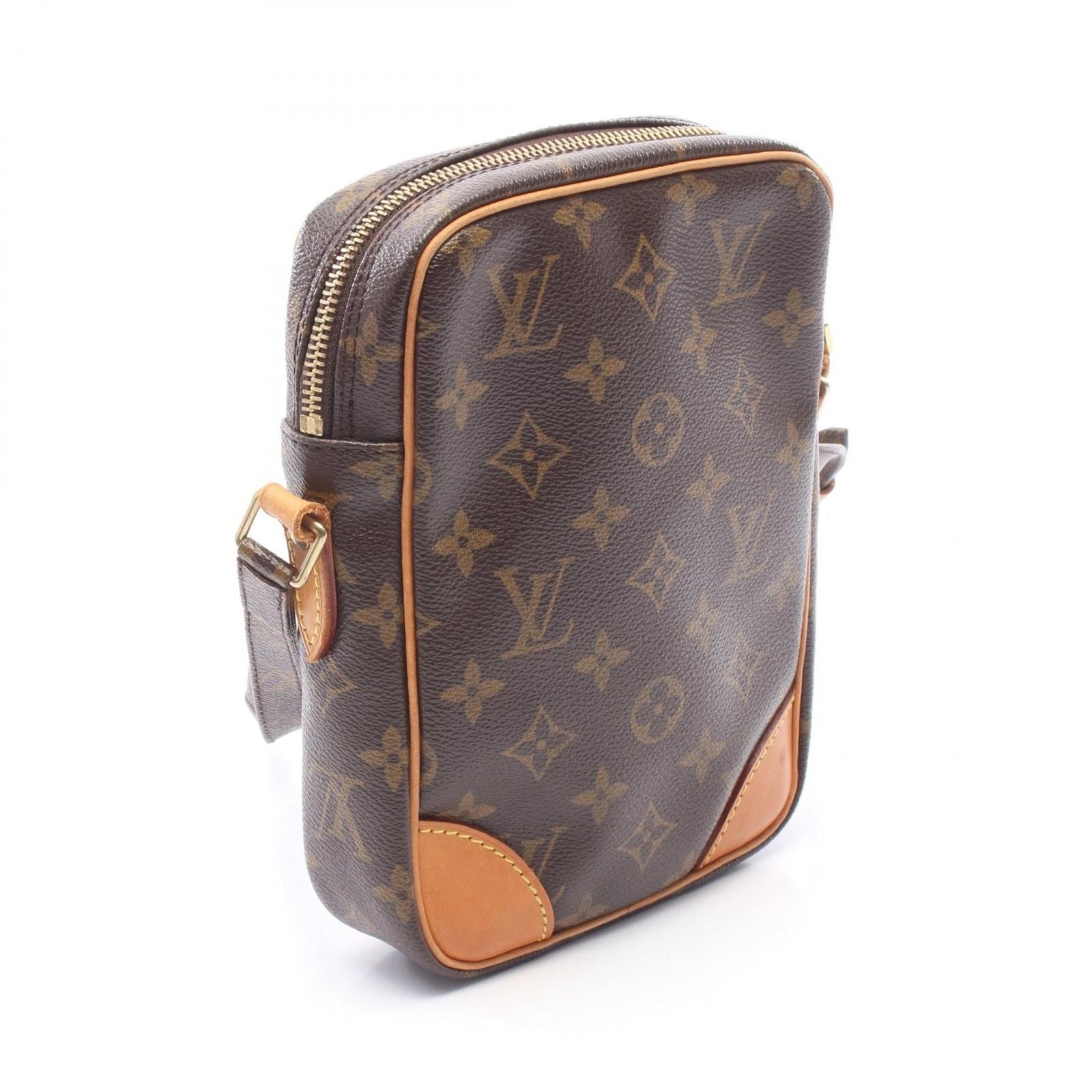 Louis Vuitton Shoulder Bag Danube Canvas Leather — view 2