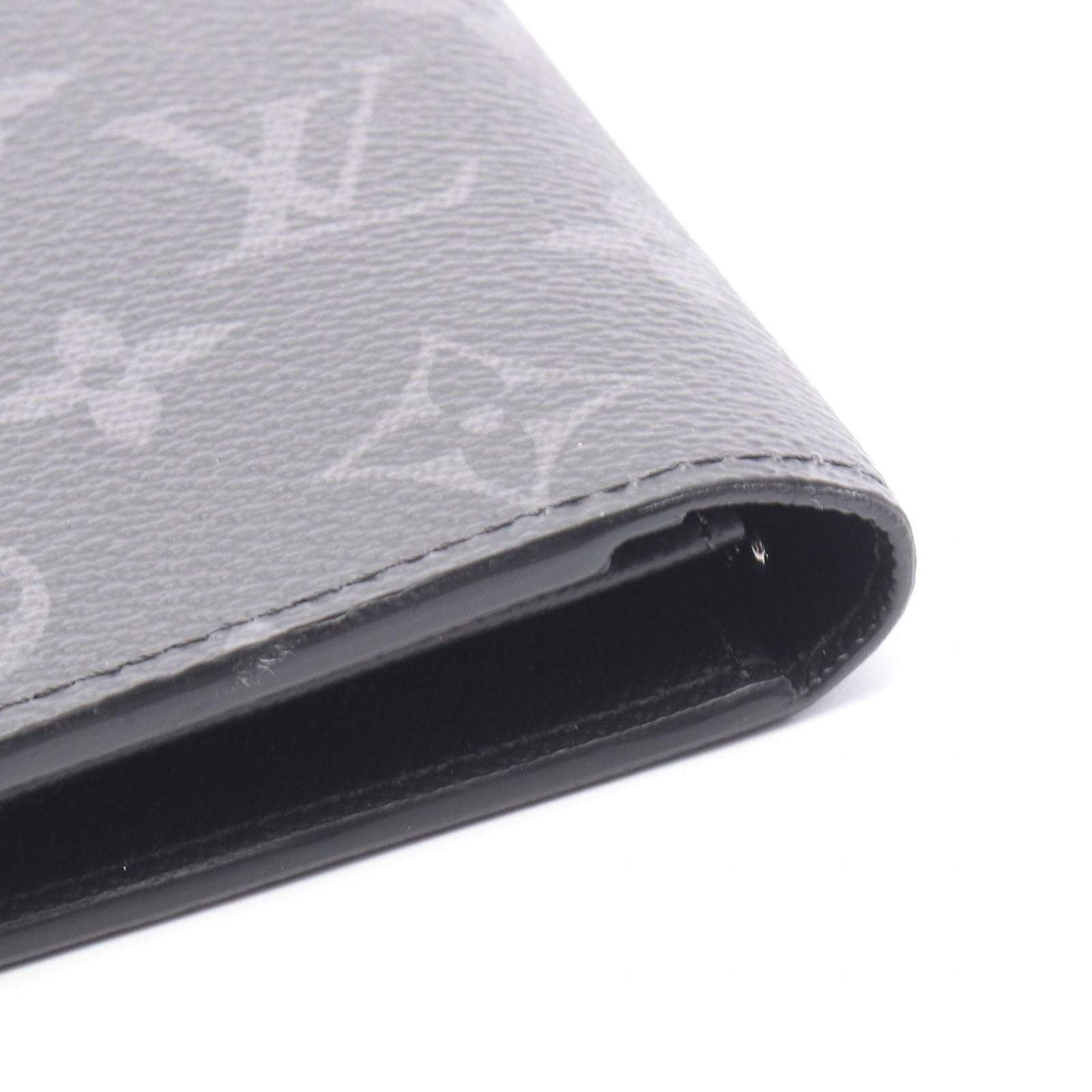 Louis Vuitton Bifold Wallet Portefeuille Brazza Canvas — view 8