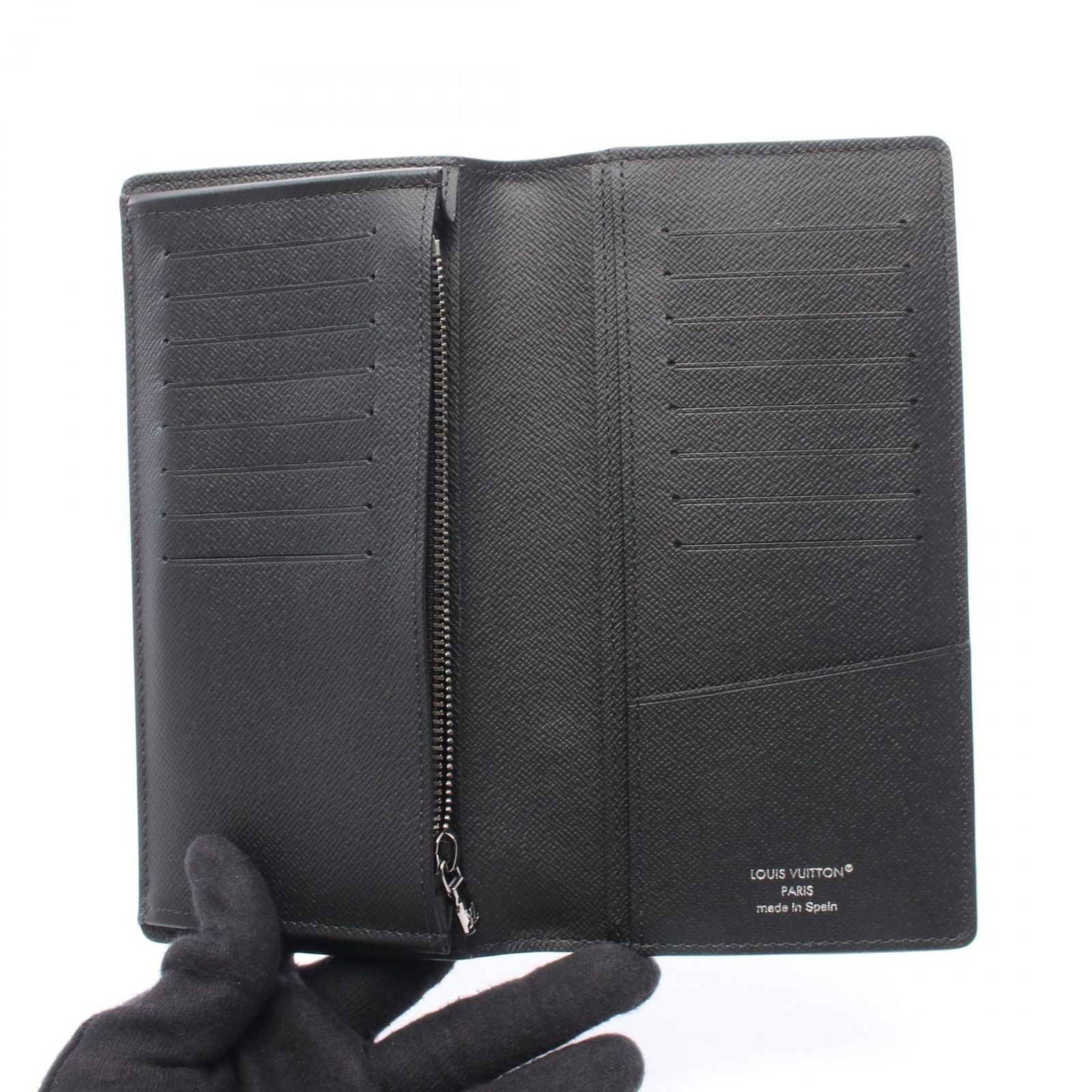 Louis Vuitton Bifold Wallet Portefeuille Brazza Canvas — view 3