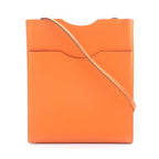 Hermes Shoulder Bag Onimetou 2 Orange Leather