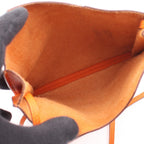 Hermes Shoulder Bag Onimetou 2 Orange Leather — view 3