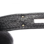 Hermes Handbag Birkin 35 Black Leather — view 5